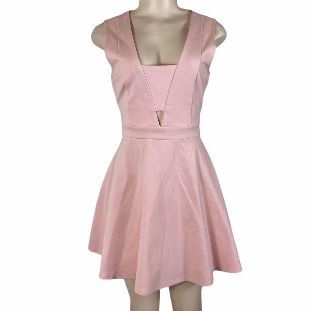 Black Swan Pink Coleen Flare Dress